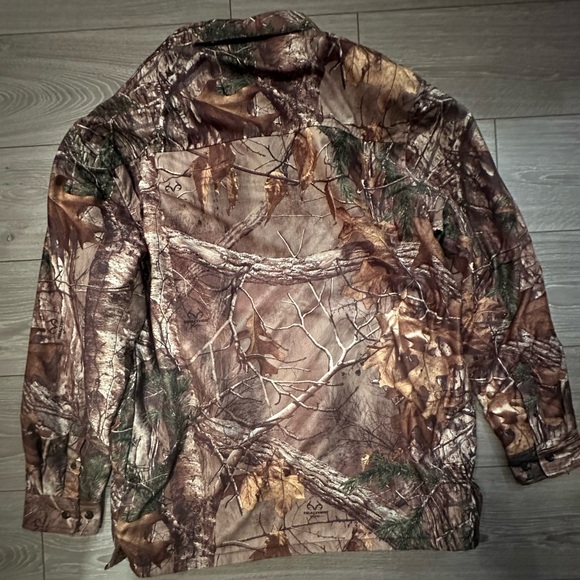 NWT Wrangler Pro Gear Realtree Fleece Lined Zip-Up Hoodie - Picture 2 of 3
